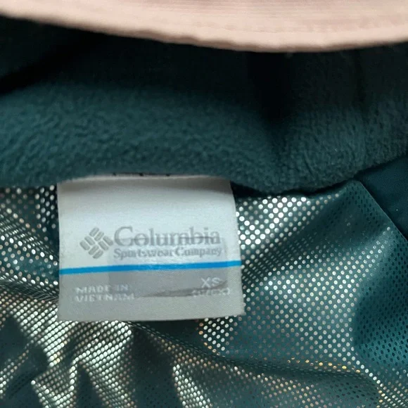 Columbia Kids' Pink and Teal Ski Winter jacket sz XS - Picture 5 of 6